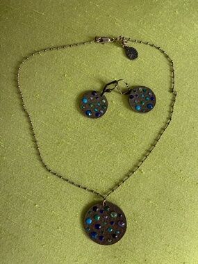 Anne Koplik necklace/earrings set
